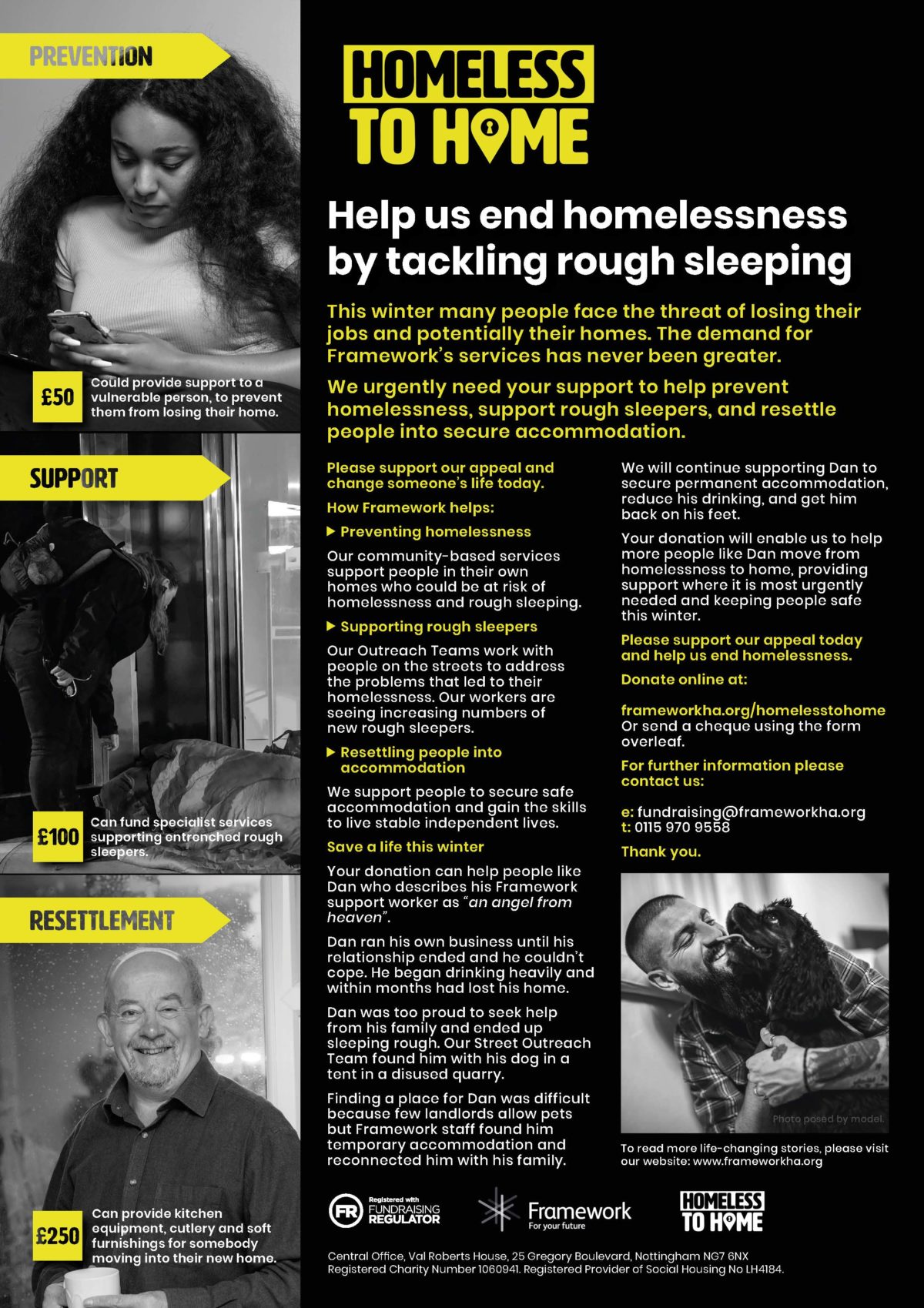 Framework Homeless to Home appeal Page 1