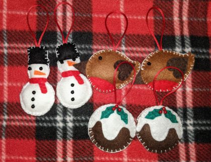 Christmas Felt Decorations