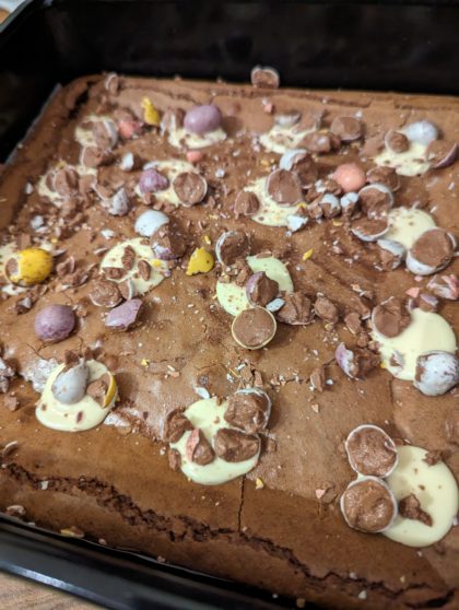 Easter Brownies