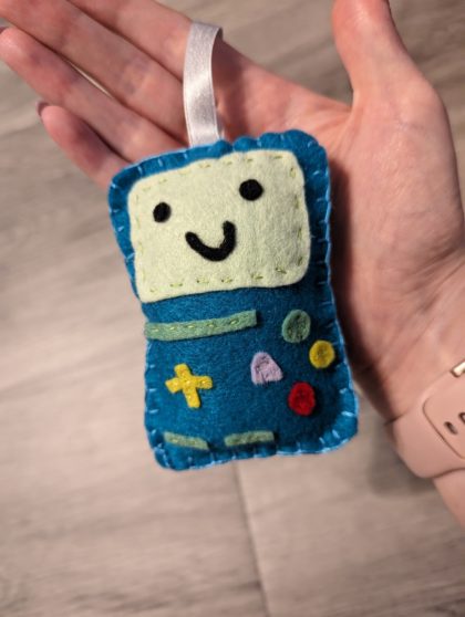 Adventure Time 'BMO' Felt Decoration